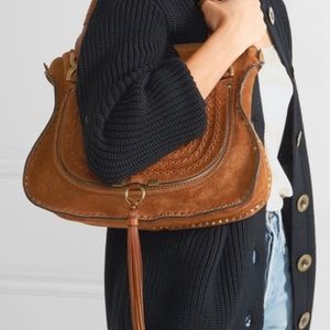 🥂HPx2🥂 Chloe Medium Marcie Suede Satchel